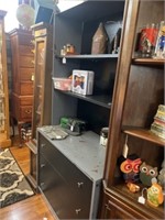 3-Drawer Dresser with Bookcase Top