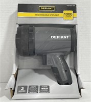 (CW) Defiant 1000 Lumens Rechargeable Spotlight