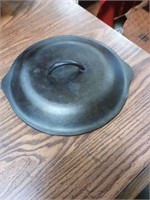 Cast iron skillet lid