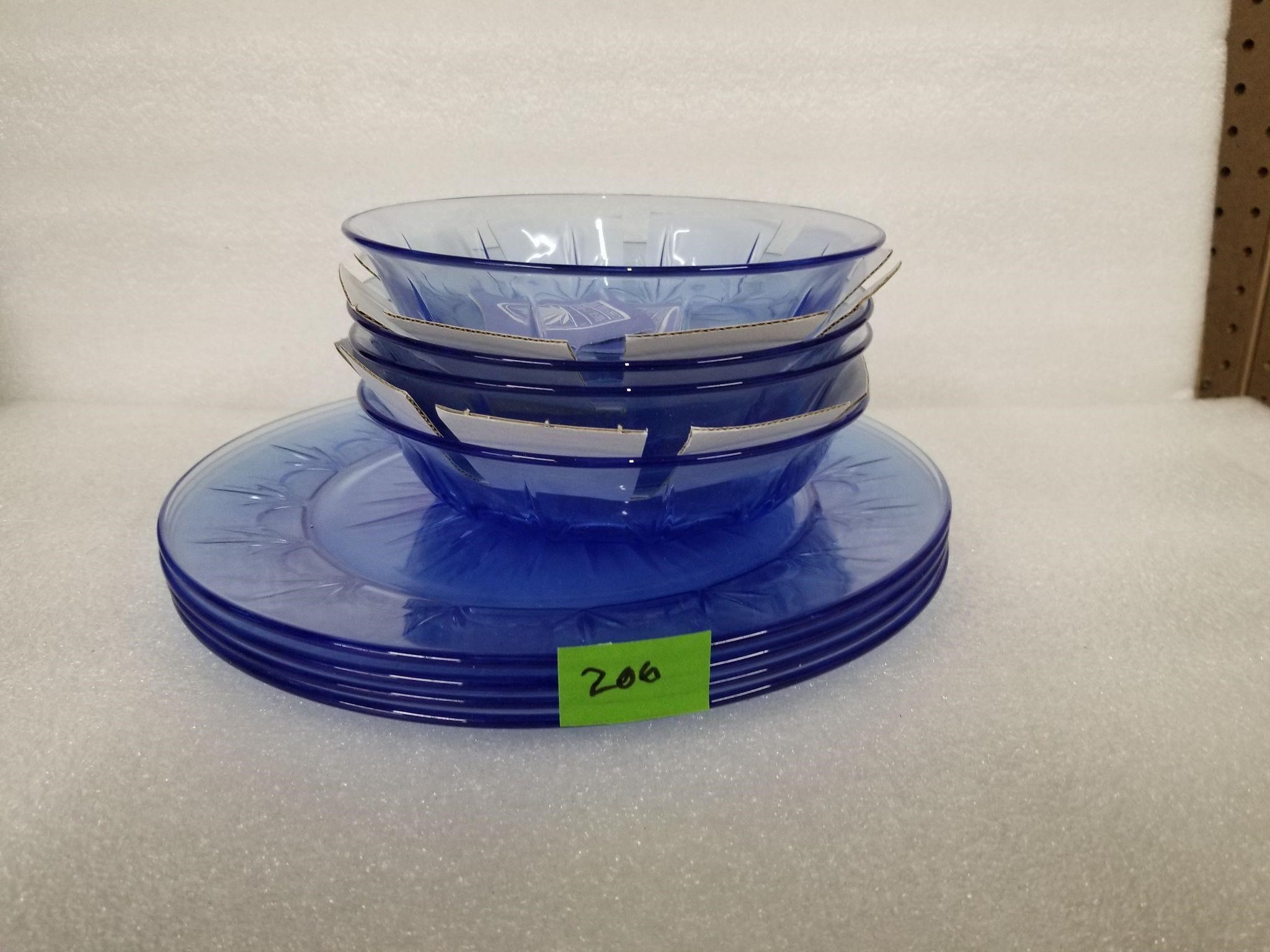 American Blue Classics Collection Plates and Bowls