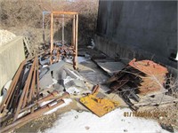 Metal pads, safety rail, 3 - metal lifting stands