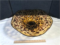 Art Glass Console Bowl