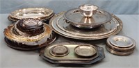 Assorted Silverplate Tableware