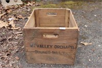 Mt Valley Orchard Crate Boones Mill VA