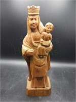 Wood Carving of the Virgin Mary