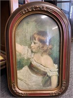Antique Frame With Print