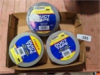 (3) Rolls of Duct Tape