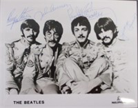 Authentic Beatles Signed 8 x 10 Photograph