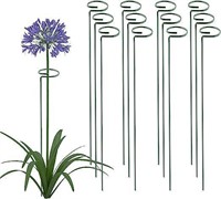 12pcs Metal Garden Plant Support Stakes  Type A