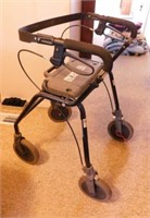 Dolomite Legacy 4 wheeled walker rollator w/ seat