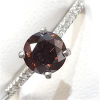 $10400  Natural Dark Brwon Diamond(1.1Ct,I3) Diamo