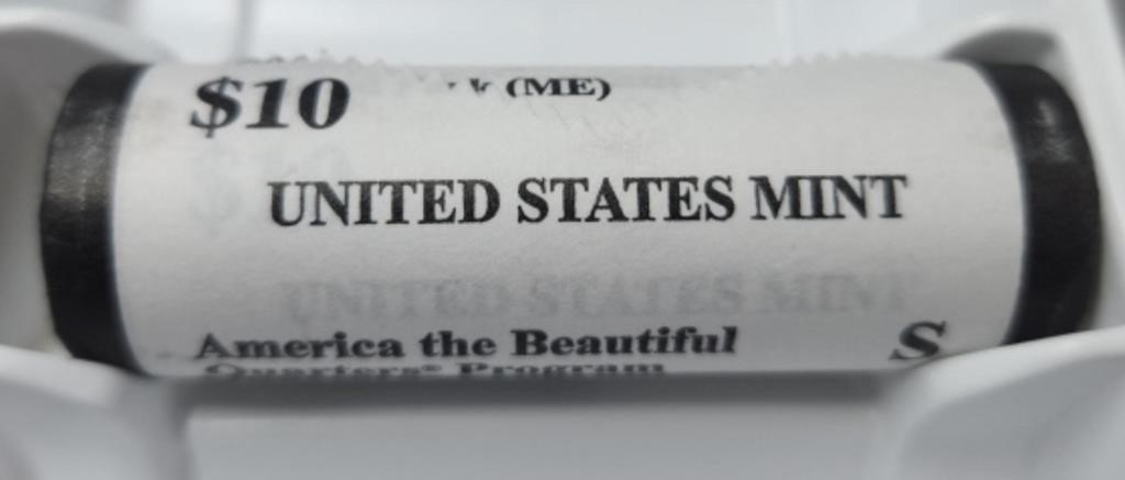 United States Mint $10 roll of America The