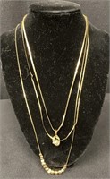 14KT Gold Ladies Necklaces