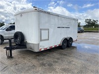 Mobile Wash Trailer with large water tank and