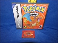 Pokemon Fire Red Version for GBA