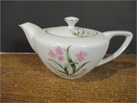 Pink Orchid China Teapot