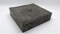 Vintage Tin Document Box