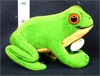Vintage Steiff 4in frog w/ tags