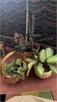 3 Decorative Artificial Plants