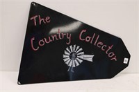 PAINTED THE COUNTRY COLLECTOR TIN WINDMILL BLADE