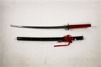 Master Cutlery Katana Red and Black