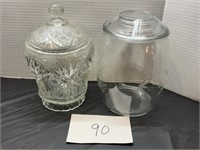 Vintage Crystal Handcut Candy Dish & More