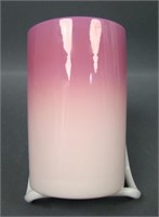 New England Glass Co. Glossy Peach Blow Tumbler