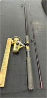 Zebco reel, Daiwa rod