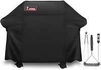 Gas Grill Cover 7553 with utnesils set