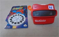 3D View Master and 7 Spiderman Disks