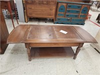 Retro drop side coffee table 55x24x 17