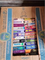 2 Boxes VHS Movies