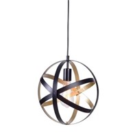 1-Light Globe Hanging Light Pendant Lighting
