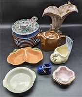 (MN) Pottery from Dansk, Lefton, Terra Rose, Hall
