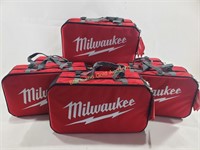 (6) New Milwaukee Tool Storage Bags