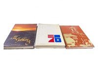 Three vintage El Gabilan hard cover yearbooks