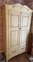 FRENCH STYLE ARMOIRE - 45" X 23" X 81"