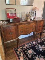 ANTIQUE SIDEBOARD - EARLY 20TH C. - 2 DRAWERS