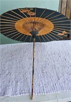 E5) Chinese umbrella decoration 26 in when open