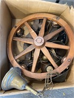 Vintage Wagon Wheel Light