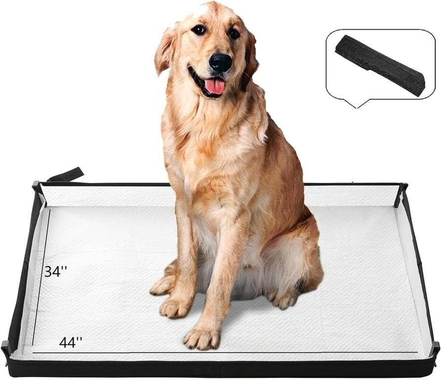 HQ4US 4LEGS Large Portable Dog Pee Pads Holder