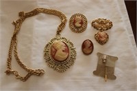 all cameo jewelry