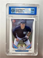 2014 Bowman D.P. Aaron Judge 10