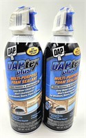 2 DAPtex Plus Foam Sealant Cans