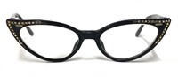 Vintage Eyewear - Mid Century Cat Eye - Black Fram