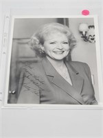 AUTOGRAPHED BETTY WHITE