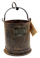 Civil War Artillery Grease Bucket CSA Alabama