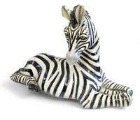23" Wide Zebra Figure.