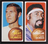 1970 Topps Basketball, Wilt Chamberlin #50 and