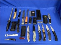 POCKET KNIVES, BOWIE KNIVES, & OTHERS